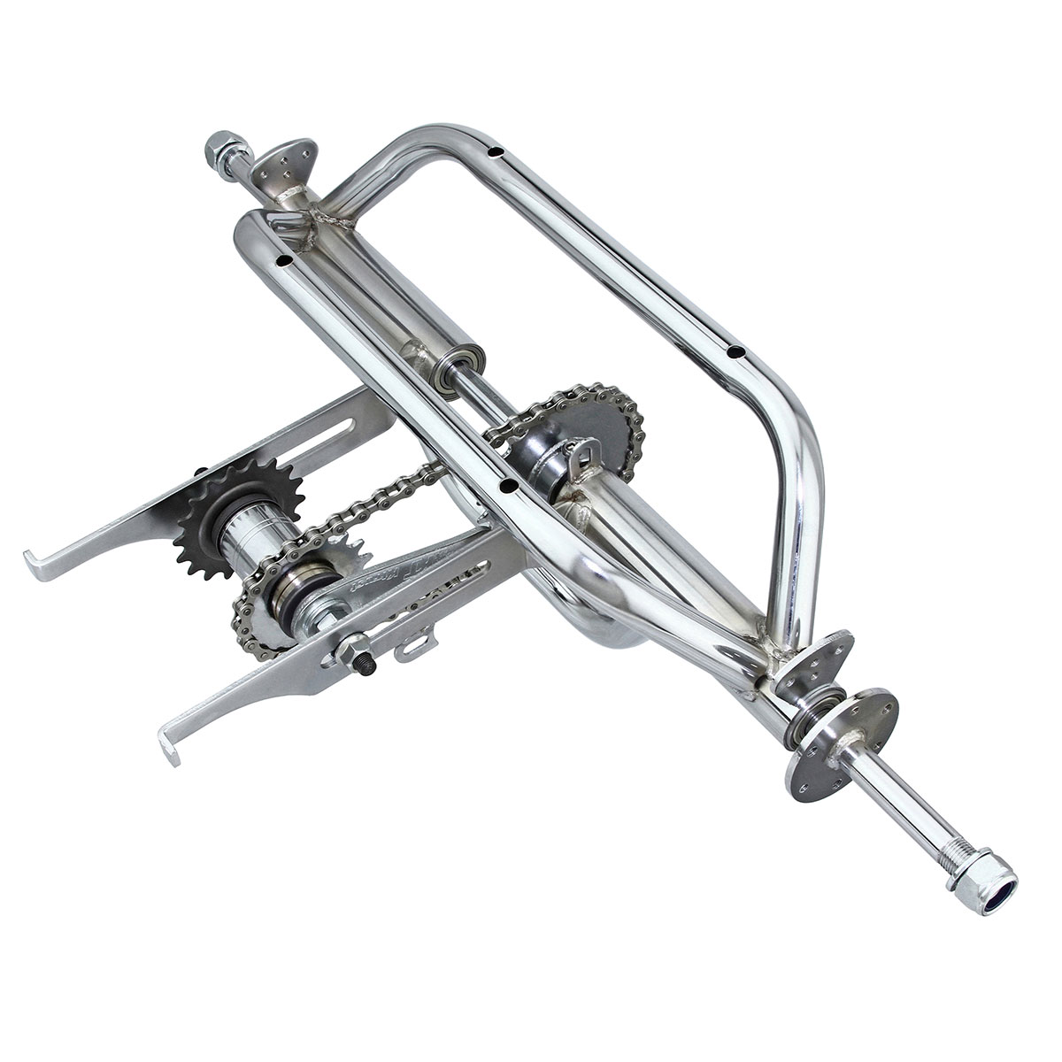 12-16 Trike Conversion Kit 1 Speed Coaster 5/8 axle HH-500 Chrome.